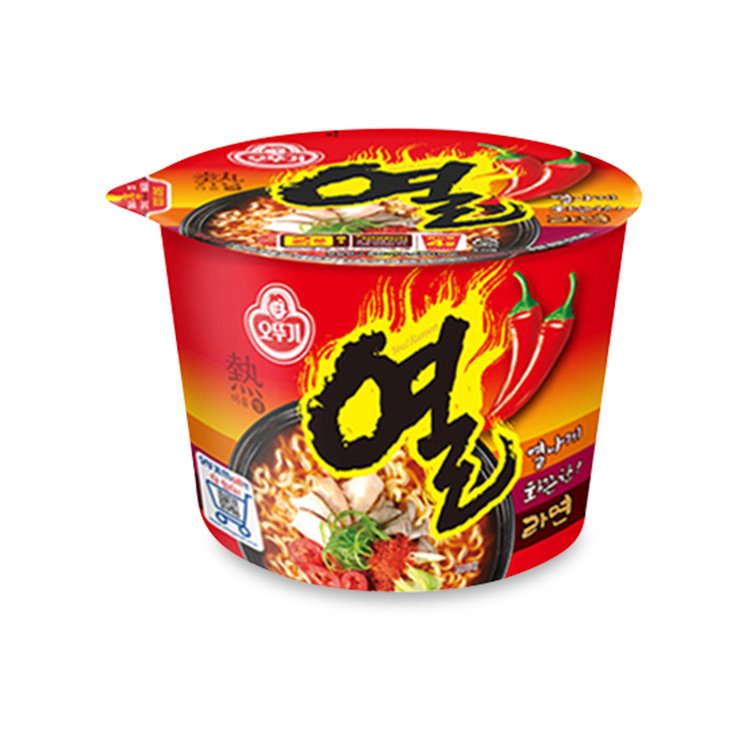 열라면 큰컵