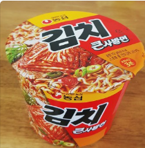 김치큰사발면