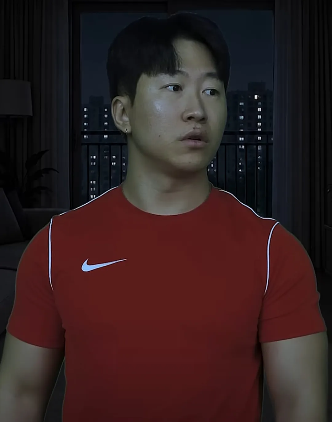 빨간티 남자
