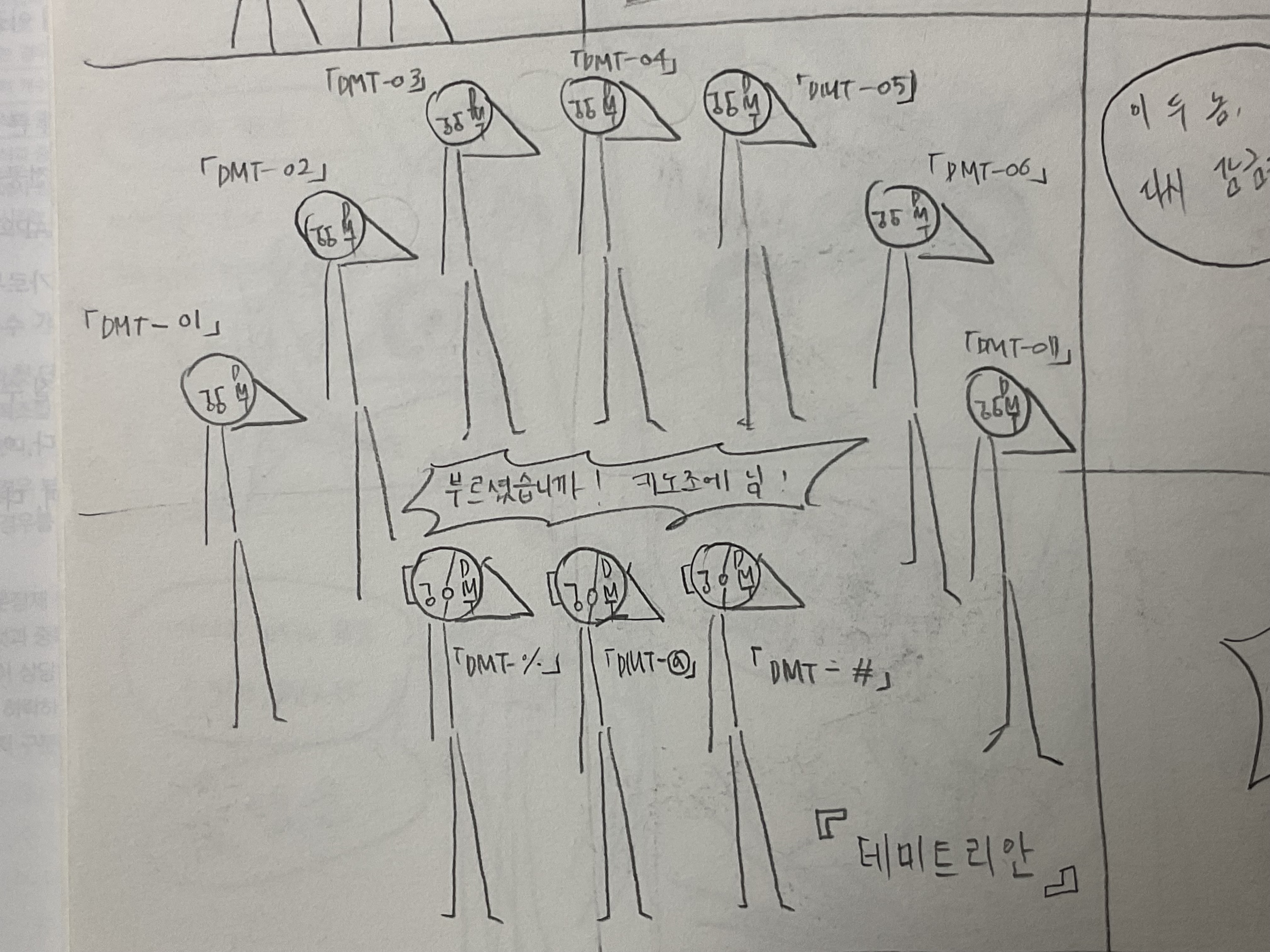 부르셨습니까! 키노조에 님! 부르셨습니까! 키노조에 님!