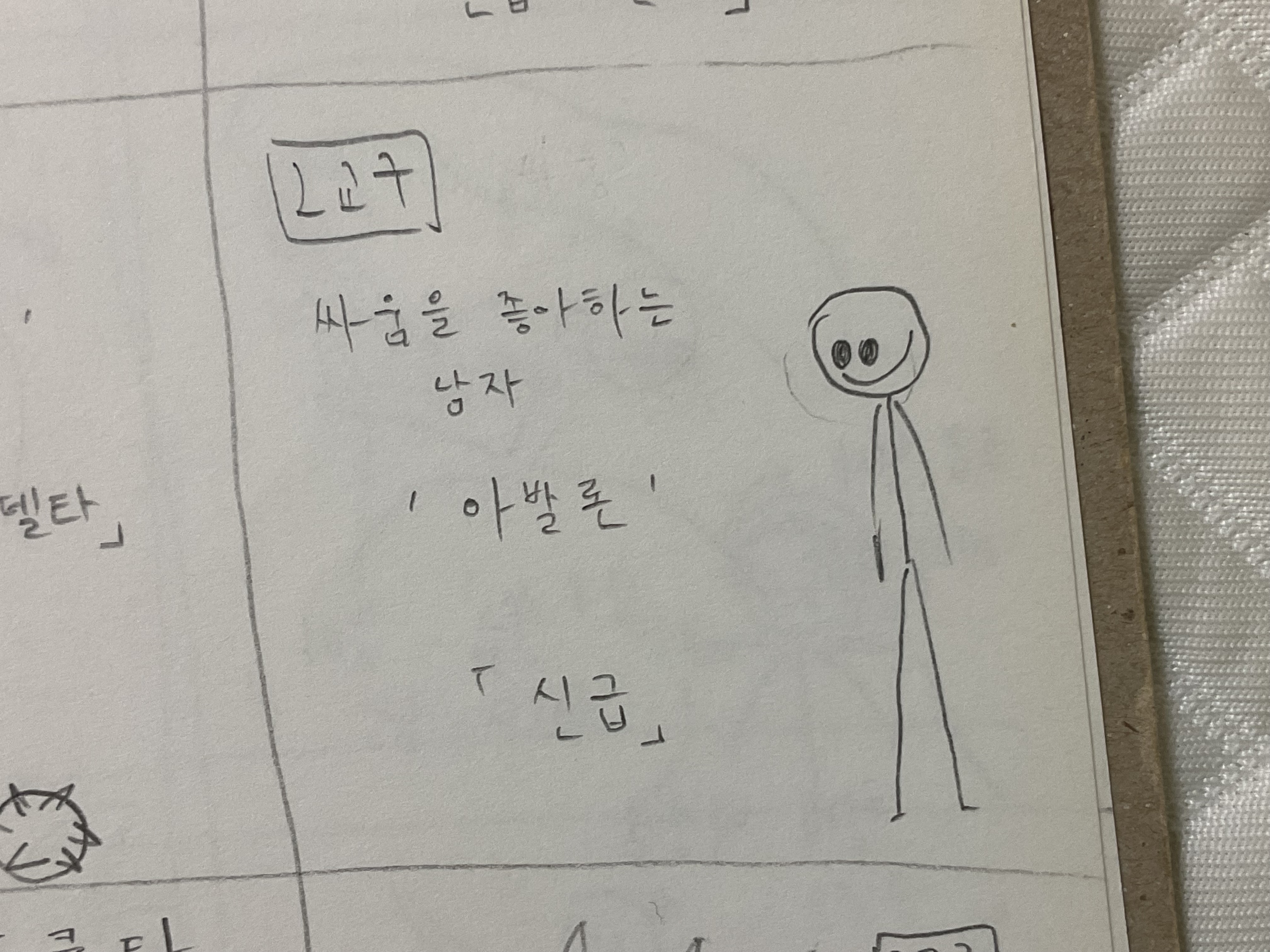 싸움을 좋아하는 남자 싸움을 좋아하는 남자
