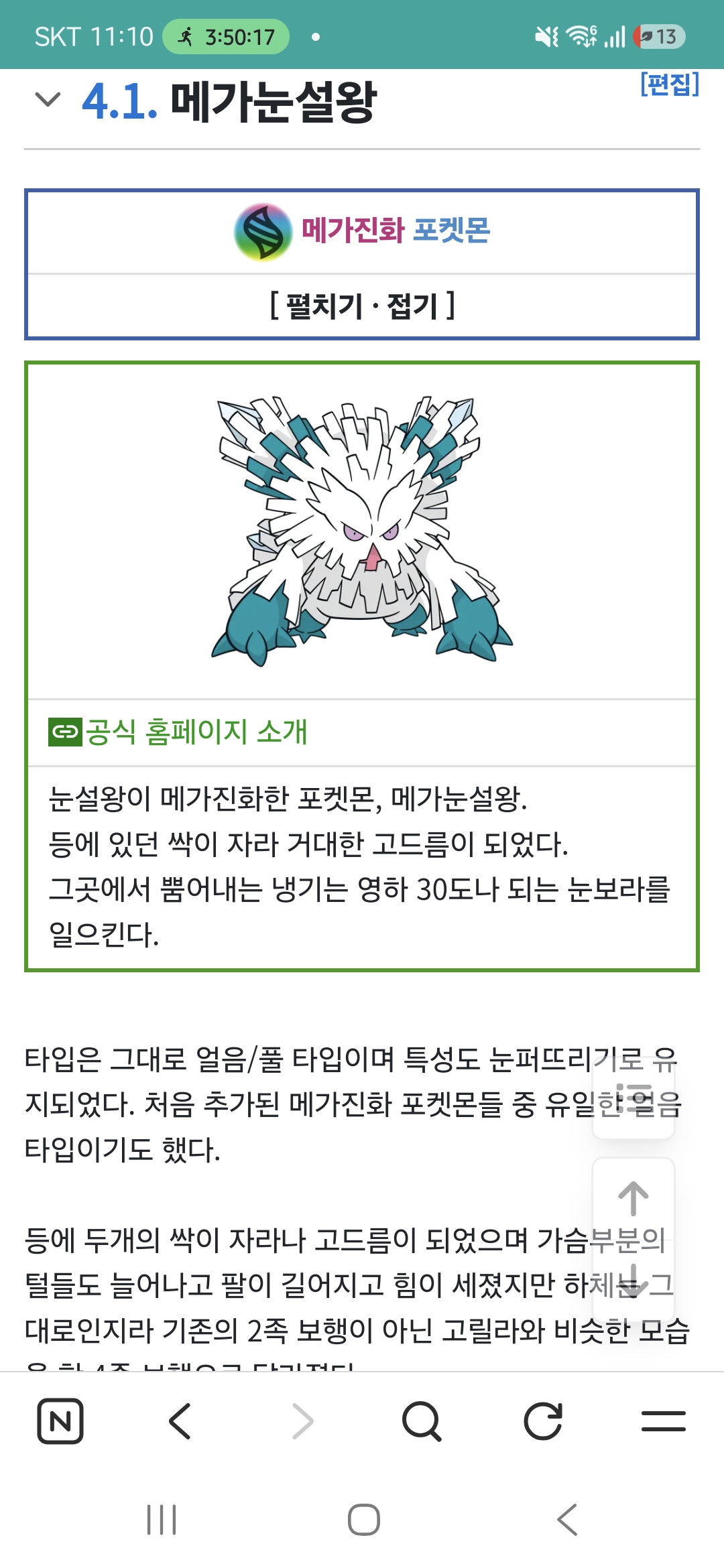 4.1. 메가눈설왕