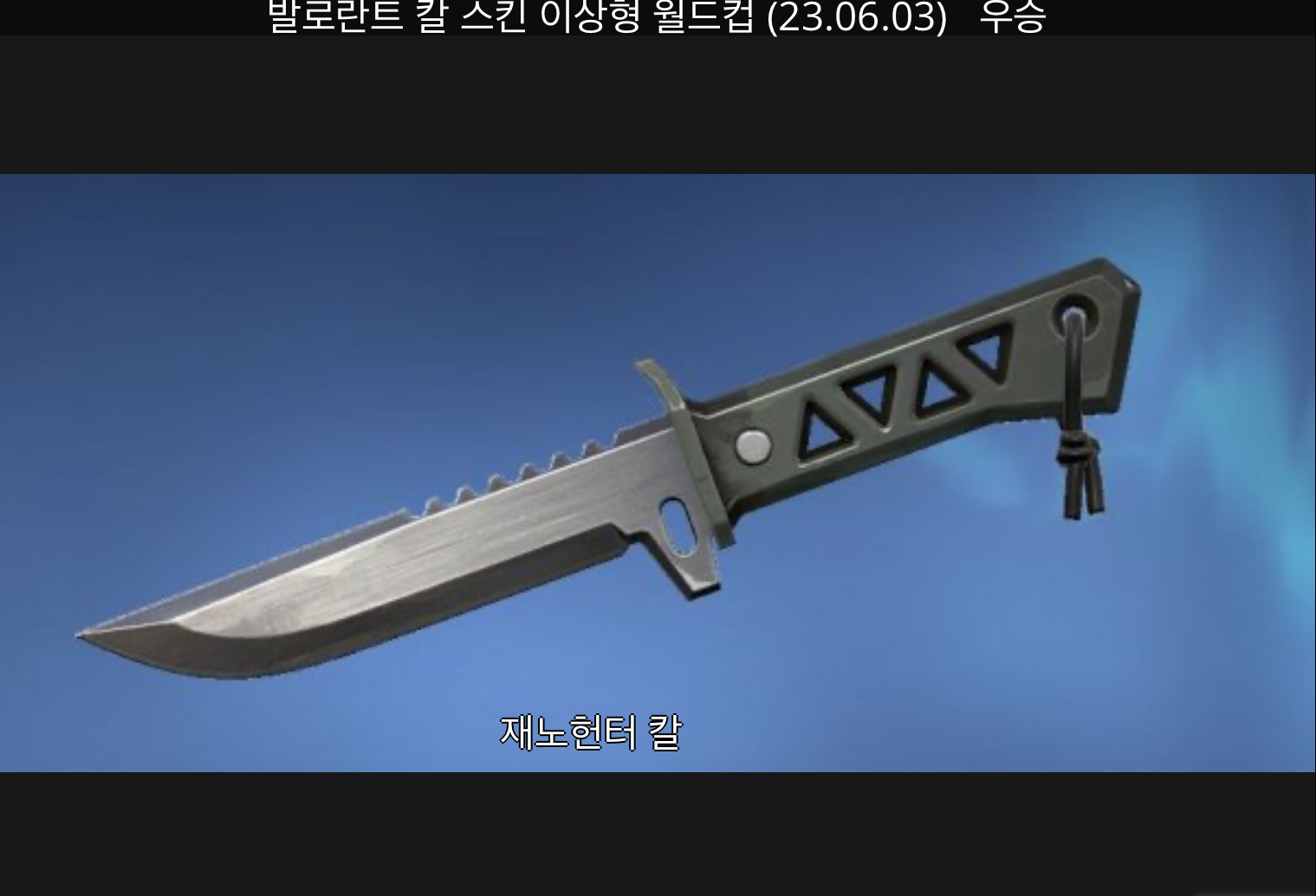 음지인 티어리스트 