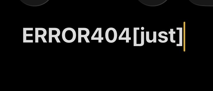 ERROR[just]