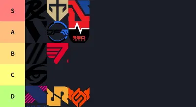 2026 VCT 퍼시픽 스테이지2 팀 티어리스트