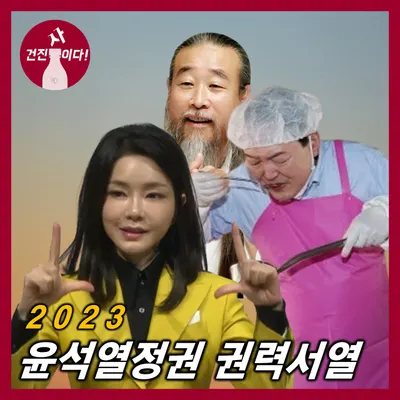 윤석열 정부 2023 권력서열