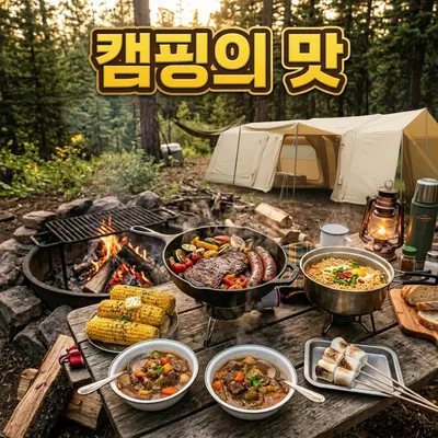 캠핑 음식 랭킹