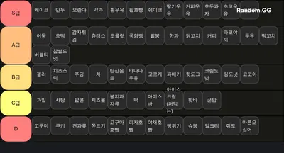 이번엔 간식이다