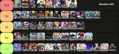 애니메이션 티어 (50개)
