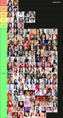 2023 여자 아이돌 비주얼 티어