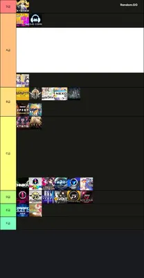 디제이맥스 리스펙트 V, DLC 티어표
