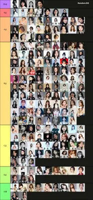 한국 여자 배우 연기력 티어표
