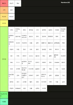 클베유저티어게임