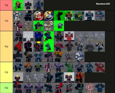 라이더블록스 티어리스트 roblox riderblox tier list