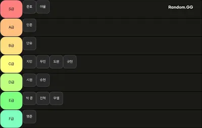 5ㄷ5 내전 티어