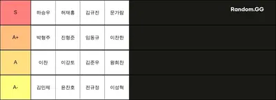 Team FCS 티어표