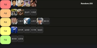  호암부 하윤서 호감도 티어표 반박 안받음 상처 받으셈 병신아