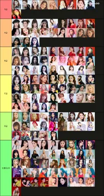 2023 여자 아이돌 비주얼 티어