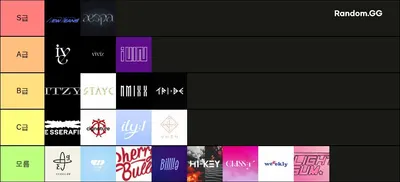 4세대 걸그룹 티어