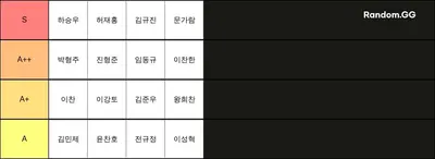 Team FCS 티어표